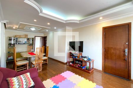 Sala de apartamento à venda com 4 quartos, 119m² em União, Belo Horizonte