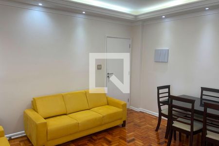 Sala de apartamento para alugar com 1 quarto, 60m² em Aparecida, Santos