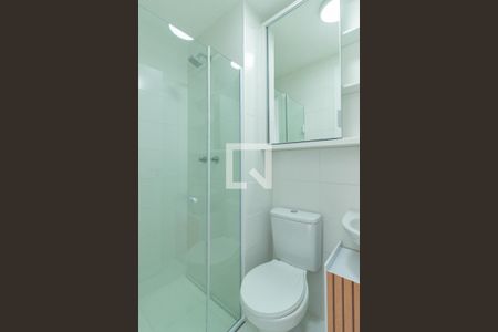 Banheiro de apartamento à venda com 1 quarto, 31m² em Vila Albertina, São Paulo