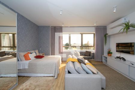 SALA/QUARTO de apartamento para alugar com 1 quarto, 38m² em Barro Preto, Belo Horizonte