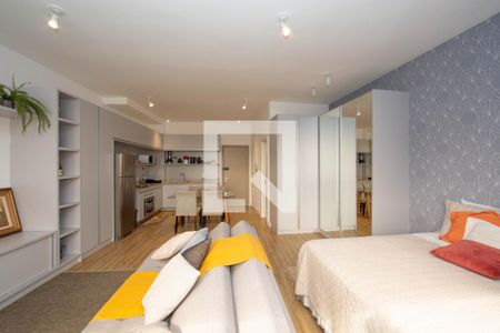 SALA/QUARTO de apartamento para alugar com 1 quarto, 38m² em Barro Preto, Belo Horizonte