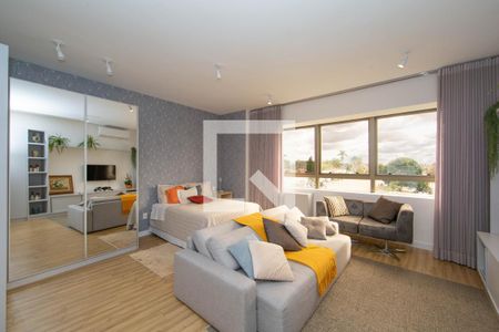 SALA/QUARTO de apartamento para alugar com 1 quarto, 38m² em Barro Preto, Belo Horizonte