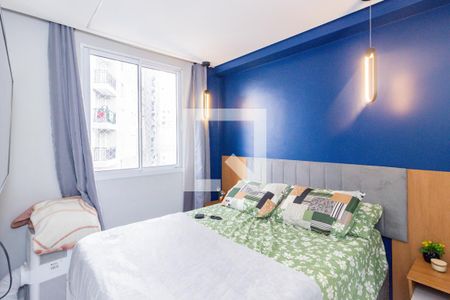 Quarto 1 de apartamento para alugar com 2 quartos, 39m² em Vila Barreto, São Paulo