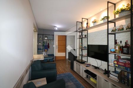 Sala de apartamento à venda com 3 quartos, 123m² em Nova Gerti, São Caetano do Sul