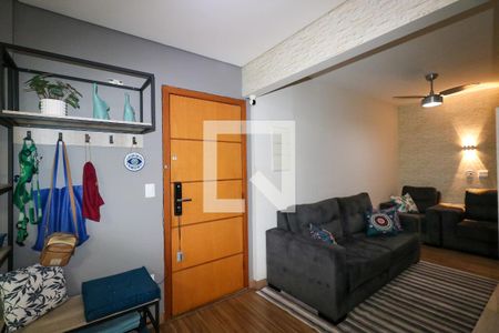 Sala de apartamento à venda com 3 quartos, 123m² em Nova Gerti, São Caetano do Sul