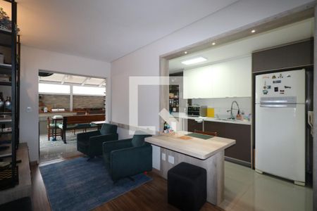 Sala de apartamento à venda com 3 quartos, 123m² em Nova Gerti, São Caetano do Sul