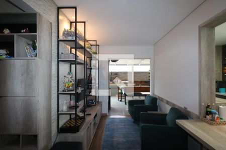 Sala de apartamento à venda com 3 quartos, 123m² em Nova Gerti, São Caetano do Sul