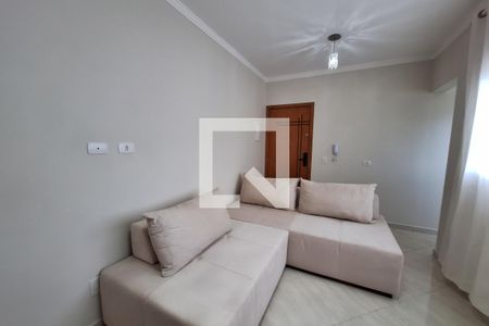 Sala  de apartamento à venda com 2 quartos, 76m² em Vila Floresta, Santo André