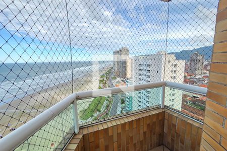 Varanda de apartamento para alugar com 2 quartos, 68m² em Guilhermina, Praia Grande