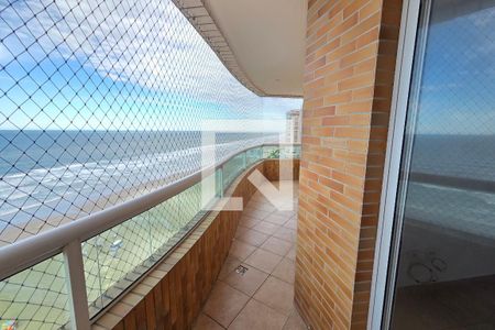 Varanda de apartamento para alugar com 2 quartos, 68m² em Guilhermina, Praia Grande