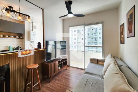 Sala  de apartamento à venda com 2 quartos, 50m² em Santo Cristo, Rio de Janeiro