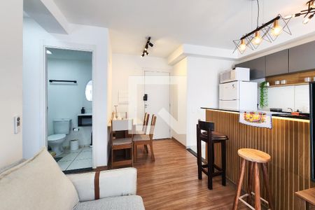 Sala  de apartamento à venda com 2 quartos, 50m² em Santo Cristo, Rio de Janeiro