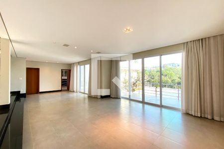Sala de casa de condomínio à venda com 4 quartos, 455m² em Vale dos Cristais, Nova Lima