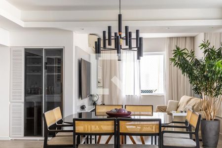 Sala de Jantar de apartamento à venda com 3 quartos, 166m² em Copacabana, Rio de Janeiro