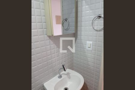 Cozinha de apartamento para alugar com 1 quarto, 29m² em Cidade Ocian, Praia Grande