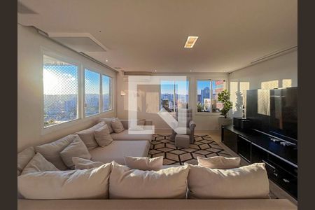 Sala de estar de apartamento à venda com 4 quartos, 411m² em Jardim Belgica, São Paulo