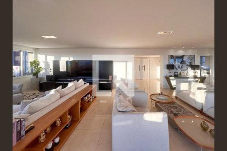 Sala de estar de apartamento à venda com 4 quartos, 411m² em Jardim Belgica, São Paulo