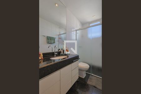 Banheiro da Suíte de apartamento à venda com 3 quartos, 210m² em Carmo, Belo Horizonte
