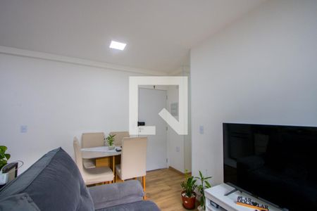Sala de apartamento à venda com 2 quartos, 42m² em Vila Aquilino, Santo André