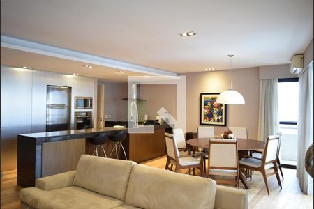 Sala de apartamento para alugar com 2 quartos, 132m² em Paraíso, São Paulo