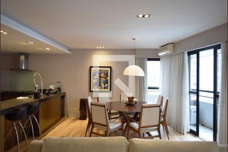 Sala de apartamento para alugar com 2 quartos, 132m² em Paraíso, São Paulo