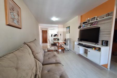 Sala  de apartamento à venda com 2 quartos, 68m² em Vila Boa Vista, Santo André