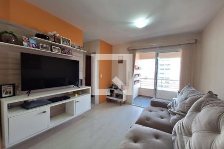 Sala  de apartamento à venda com 2 quartos, 68m² em Vila Boa Vista, Santo André