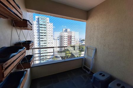 Varanda da Sala de apartamento à venda com 2 quartos, 68m² em Vila Boa Vista, Santo André