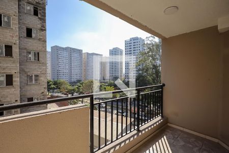Varanda de apartamento à venda com 3 quartos, 62m² em Usina Piratininga, São Paulo