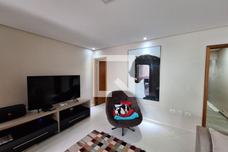 Sala  de casa à venda com 3 quartos, 156m² em Vila Scarpelli, Santo André