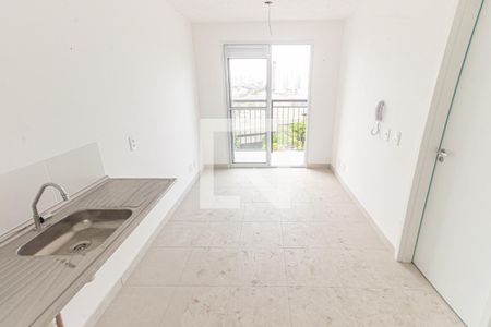 Sala/Cozinha de apartamento para alugar com 1 quarto, 29m² em Brás, São Paulo