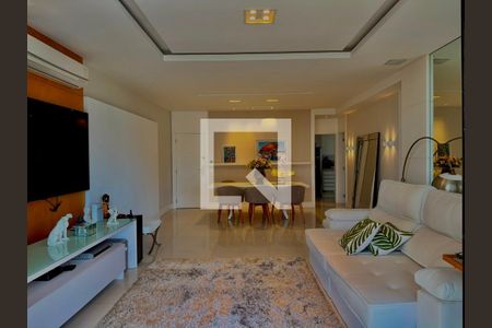Sala de apartamento para alugar com 3 quartos, 167m² em Barra da Tijuca, Rio de Janeiro