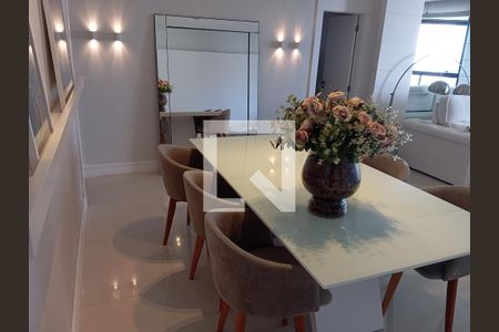 Sala de jantar de apartamento para alugar com 3 quartos, 167m² em Barra da Tijuca, Rio de Janeiro