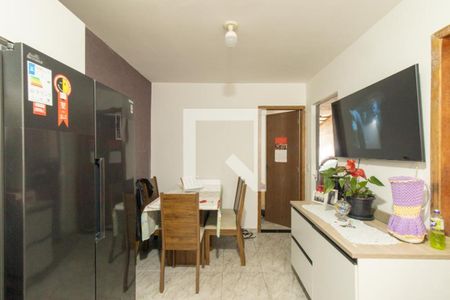 Sala/Cozinha de casa à venda com 2 quartos, 100m² em Campo de Santana, Curitiba