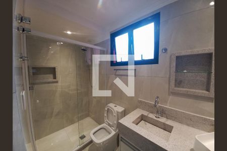 Banheiro de apartamento para alugar com 1 quarto, 48m² em Santa Cecilia, São Paulo