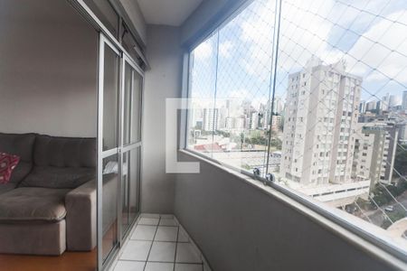 Varanda da Sala de apartamento à venda com 4 quartos, 100m² em Estoril, Belo Horizonte