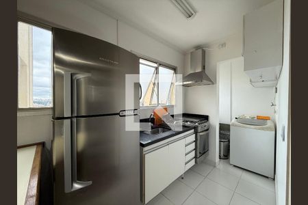 Sala/Cozinha de apartamento para alugar com 1 quarto, 29m² em Campos Elíseos, São Paulo