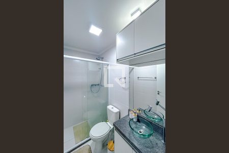 Banheiro de kitnet/studio à venda com 1 quarto, 26m² em Tatuapé, São Paulo