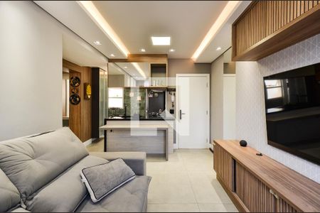 Sala de Estar de apartamento à venda com 2 quartos, 78m² em São Pedro, Belo Horizonte