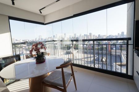 Varanda gourmet de apartamento à venda com 2 quartos, 83m² em Centro, Osasco