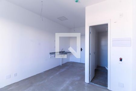 Sala/Cozinha de kitnet/studio para alugar com 1 quarto, 26m² em Mooca, São Paulo