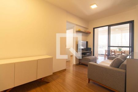 Sala de apartamento à venda com 3 quartos, 69m² em Nova Klabin, São Paulo