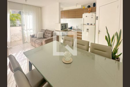 Sala de Jantar de apartamento para alugar com 2 quartos, 55m² em Canasvieiras, Florianópolis