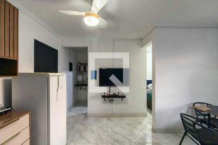 Sala de kitnet/studio para alugar com 0 quarto, 45m² em Canto do Forte, Praia Grande