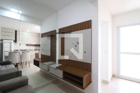 Sala de apartamento para alugar com 2 quartos, 60m² em Novo Mundo, Uberlândia