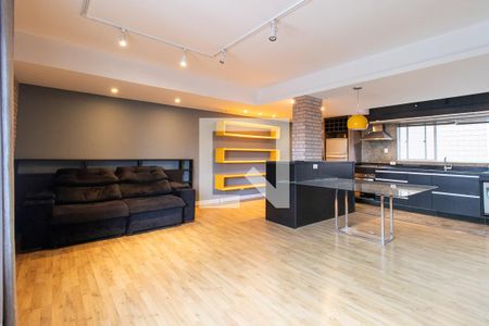 Sala/Cozinha de apartamento à venda com 2 quartos, 110m² em Novo Mundo, Curitiba