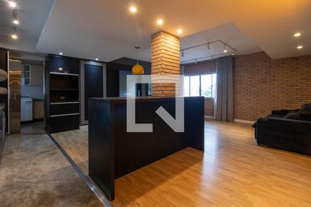 Sala/Cozinha de apartamento à venda com 2 quartos, 110m² em Novo Mundo, Curitiba