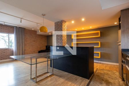 Sala/Cozinha de apartamento à venda com 2 quartos, 110m² em Novo Mundo, Curitiba