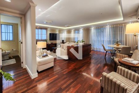 Sala de apartamento à venda com 4 quartos, 180m² em Humaitá, Rio de Janeiro
