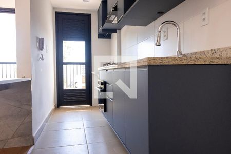 Sala/cozinha de apartamento para alugar com 1 quarto, 48m² em Parque Campolim, Sorocaba